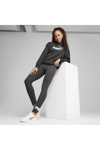 Puma Ess No. 1 Logo Leggings Gri Kadın Tayt 682426-07 Gri