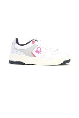 Benetton Bn-31211 Kadın Sneaker Ayakkabı Beyaz 36-40 001