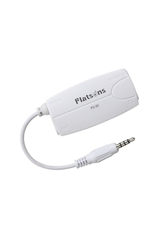 Yaozixa Gitar Ve Bas Girişli Akıllı Telefon/tablet Efekt Çevirici - 6.35mm Ve 3.5mm Çıkışlı Beyaz Adaptör