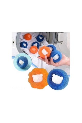 Besthome1 10 Adet Tekrarlı Yıkama Topu - Kumaş Koruyucu, Evcil Hayvan Tüyü Kirini Temizler Diğer