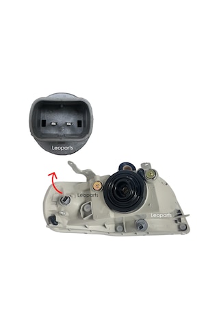 Leoparts Chevrolet Kalos Hatchback Far Lambası Sol 2005-2008 96408151
