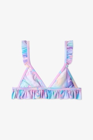 Penti Renkli Kız Çocuk Mermaid Üçgen Bikini Takımı