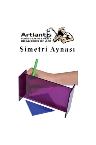 Simetri Aynası 1 Adet Ayna Yansıma Matematik Sınıf Ders Materyali