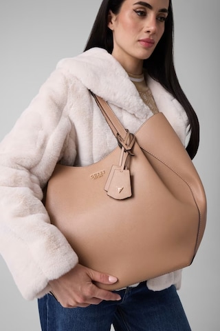 Guess Amorette Portföy Çantalı Kadın Omuz Çantası Hwbg7898240 Bej
