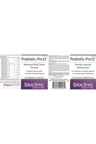 Bioclinic Naturals Probiotic Pro Lactobacillus+bifidobacterium