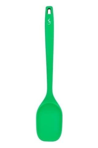 Lurch - Platin Silikon Servis Kaşığı 33,5 Cm Yeşil - Yanmaz, Yapışmaz, Bükülmez, Çizmez, Tat Ve Koku Bırakmaz - 240094