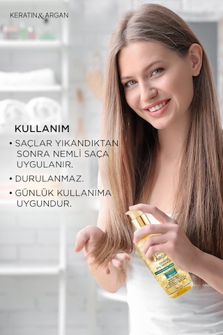 Bioxcin Keratin Argan Besleyici Onarıcı Saç Bakım Yağı 150 Ml - Yıpranmış Ve Hassas Saçlar 150 Ml