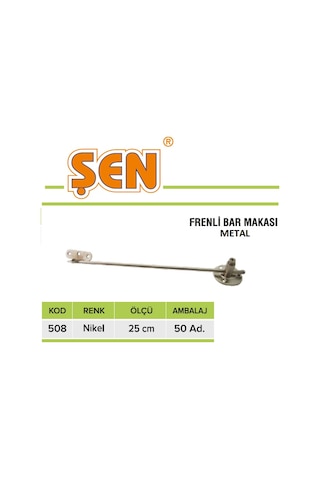 Frenli Bar Makası Metal