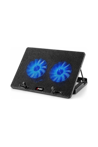 Fury Laptop Soğutucu Çift Fanlı Ayarlanabilir Dizüstü Bilgisayar Soğutma Fanı