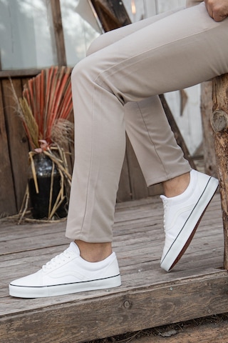 Garantili Wanso Günlük Ortopedik Erkek Sneaker Spor Ayakkabı Beyaz