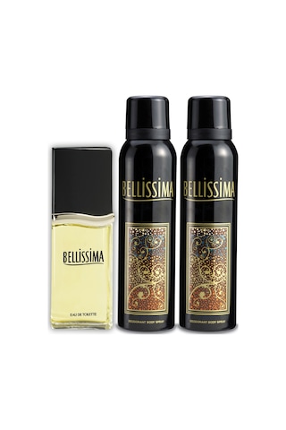 Bellissima Kadın Parfüm EDT 60 ML + Sprey Deodorant 2 x 150 ML