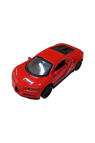 Çek Bırak Metal Araba - 4311f - Kırmızı Lisinya Çok Renkli