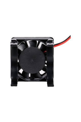 Samdoo Trx-4 Scxı10 Rc4wd Tırmanma Arabaları İçin 540/550 Motor Soğutucu Fanı Çift Kilitli Ve Adaptör Kablolu Siyah