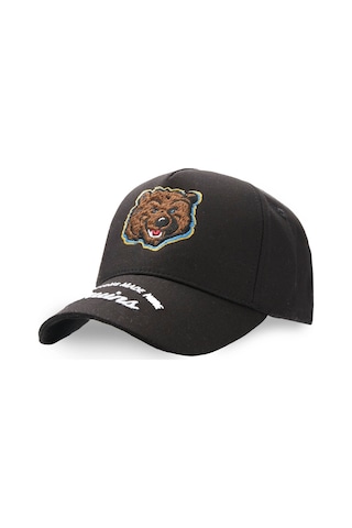 Ucla Lumen Siyah Baseball Cap Nakışlı Unisex Şapka Siyah