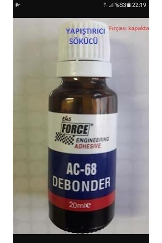 Ems Force 41814 Ac-68 Debonder Yapıştırıcı Sökücü 20 Ml Ems Force 41814 Ac-68 Debonder Yapıştırıcı Sökücü 20 Ml