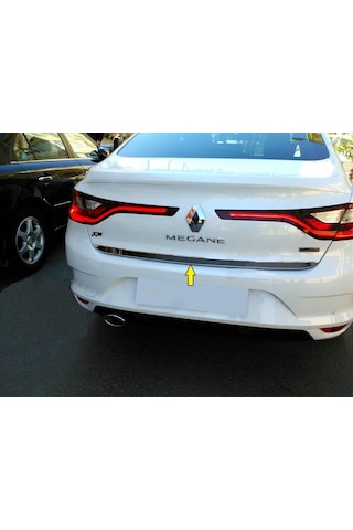 Renault Megane 4 Krom Bagaj Alt Çıtası Sedan 2016 -2021
