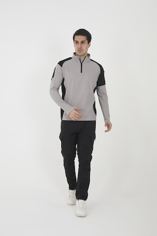 Camp Scoutland Camp138 Outdoor Tactical Su iticili Erkek Taş-Siyah Taktik Sweatshirt