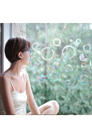 Suntek Pencere Gizlilik Filmi 3d Statik 24-adet-döngü