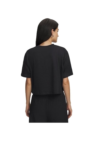 Under Armour W Center Lt Ss Kadın T-shirt 6015217-001 Siyah