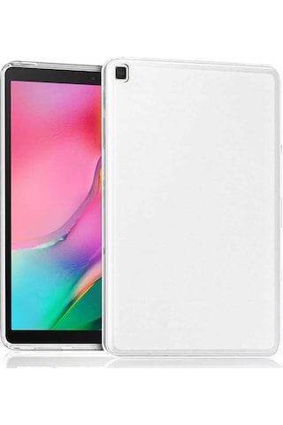 Samsung Galaxy Tab A Sm T510 2019 Uyumlu Şeffaf Silikon Tablet Kılıfı Kılıf