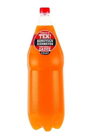 Uludağ Efsane Portakal Aromalı Gazoz 2,5 Lt X 6 Adet