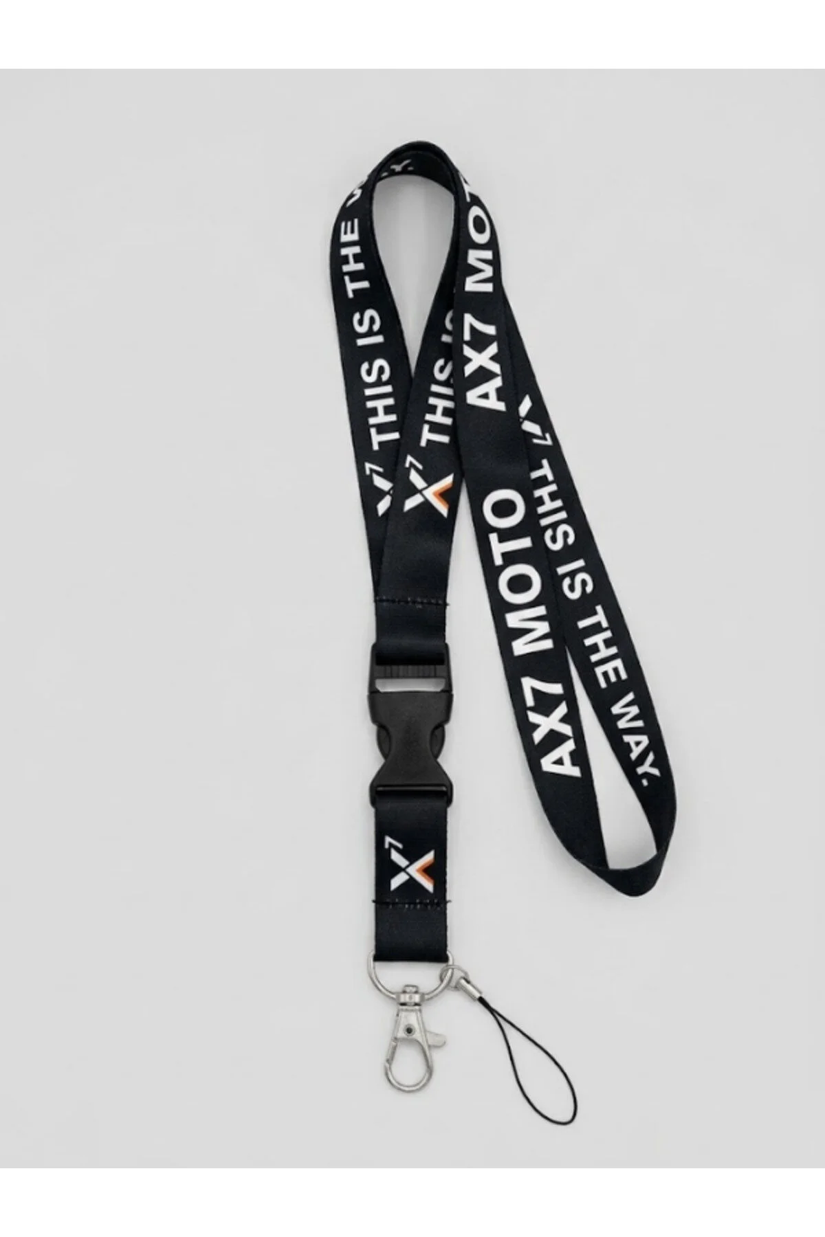 Siyah Anahtarlık Askısı-boyun Askı İpi-telefon Askı İpi Lanyard