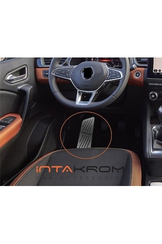 Renault Captur Krom Ayak Dinlendirme Pedalı 2020 Ve Üzeri