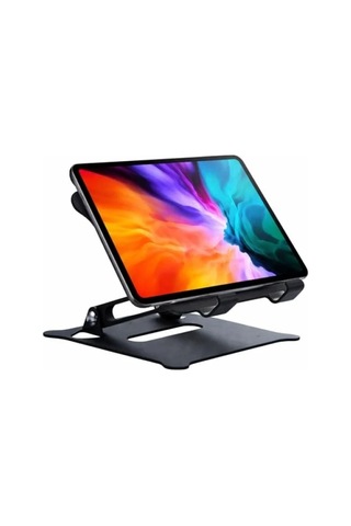 Paslanmaz Çelik Ayarlanabilir Tablet Standı - Portatif Ve Ergonomik