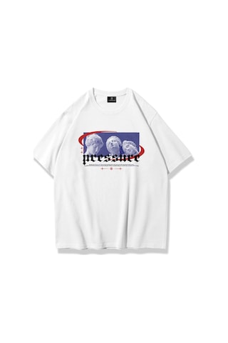 Tarzsokak Unisex Pressure Tshirt Beyaz