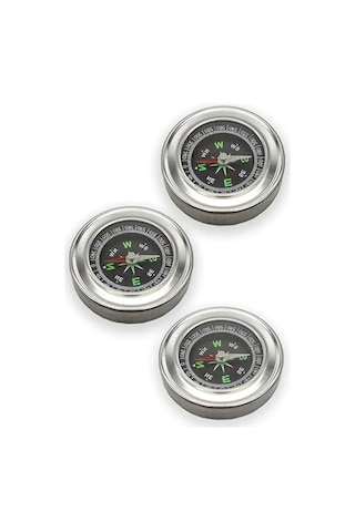 Metal Gövdeye Sahip 60mm Taşınabilir El Pusulası - Dayanıklı Tasarım