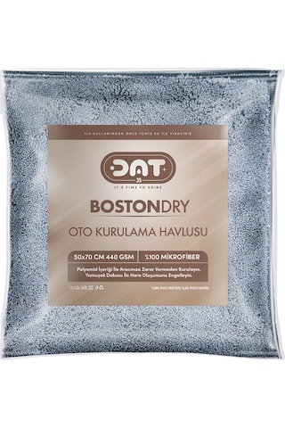 Bostondry Mikrofiber Oto Kurulama Havlusu Araç Yıkama Bezi