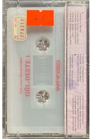 Plak Değildir Kaset Tir Türk Sanat Musikisinden Gül-deste 1 Kas