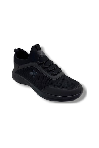 Luttoon 4194-26 Anorak Slip On Anatomik Erkek Sneaker Siyah Füme