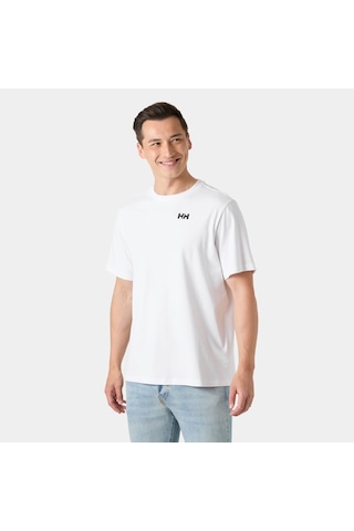 Helly Hansen Core Graphic Erkek T-shirt-32484 Beyaz