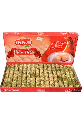 Sabıroğlu Fıstıklı Dilim Helva Kutu 2750 G