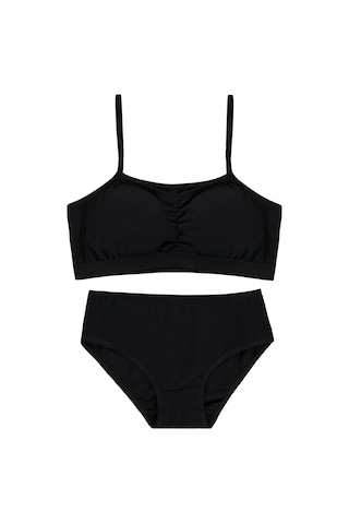 Artı Çorap-Kare Tekstil Artı Çorap -kare Tekstil Linamis İp Askılı Yarım Atlet Slip Takım Çok Renkli