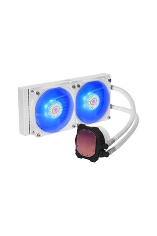Cooler Master Masterliquid Ml240L V2 Beyaz Sickleflow Rgb Fanlı