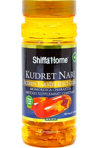 Aksu Vital Shiffa Home Kudret Narı 1000 MG 100 Kapsül