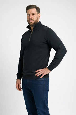 Defacto Regular Fıt Sweatshirt H1658ax26spbk81 Siyah-bk81