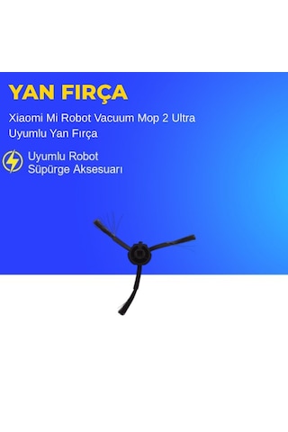 Xiaomi Mi Robot Vacuum Mop 2 Ultra Uyumlu Yan Fırça