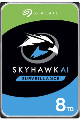 Seagate SkyHawk AI ST8000VE001 3.5" 8 TB 7200 RPM SATA 3 HDD