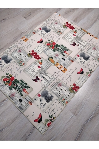 Yıkanabilir Kaymaz Halı D180 Mutfak Halısı 100X140 Cm