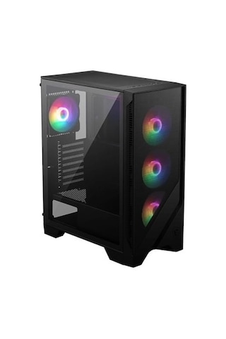 MSI Mag Forge 120A AIRFLOW Temperli Cam 6 x120mm Auto RGB Fan ATX Bilgisayar Kasası