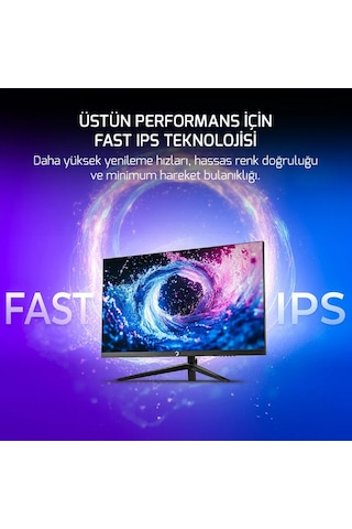 GamePower Sonic T80 27" 0.5 MS 180 Hz QHD 2K Fast IPS LED Monitör