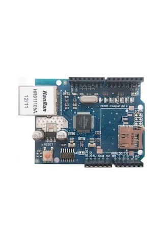 Arduino W5100 Ethernet Shield Sd Kart Okuyuculu