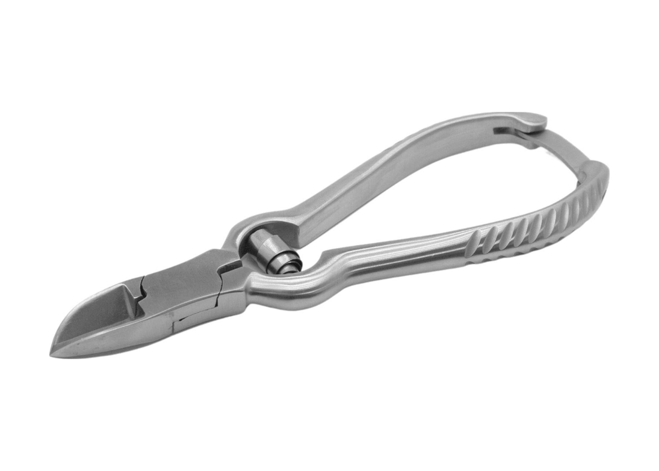 Barışhan Medikal Armo Turnboll Profesyonel Tırnak Pensi Podoloji Tırnak Makası Kilitli Yaylı Gri Çok Renkli