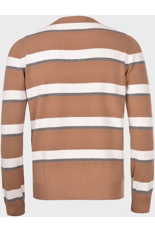 Gran Sasso Erkek Kazak 57167 19670 117 Kahve Kahverengi