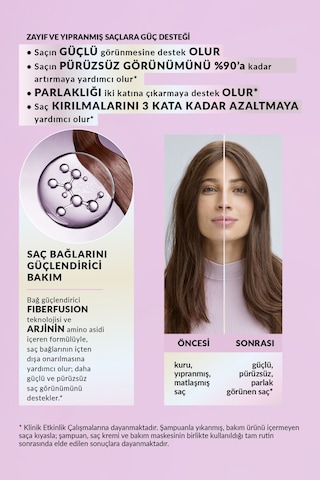 Advance Techniques Expert Saç Bağlarını Güçlendiren Canlandırıcı Yoğun Bakım Maskesi 150ml Üçlü Paket