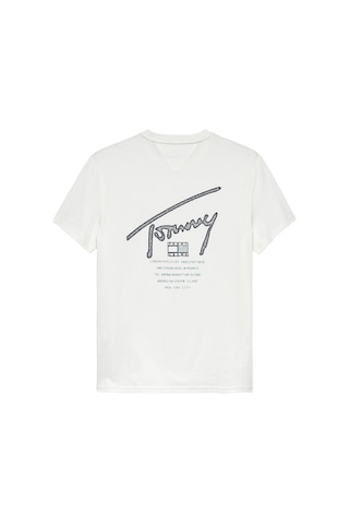 Tommy Jeans Erkek Tişört-dm0dm22320-12252 Beyaz
