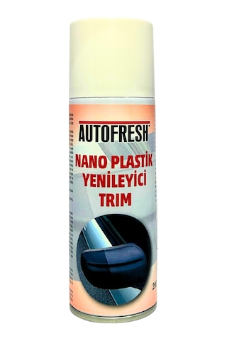Oto Nano Plastik Yenileyici Trim Sprey Parlatıcı Onarıcı Kaplama Bez 200 Ml